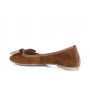 Cafe Noir BALLERINA  IN PELLE SCAMOSCIATA CON FIOCCO IN MICROSTRASS - C1EH5004