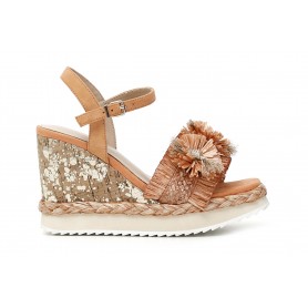 Cafe Noir SANDALO ZEPPA RAFFIA - C1HA9140