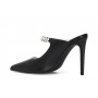 Cafe Noir SCARPE IN PELLE APERTO DIETRO CON GIOIELLO - C1XG1913