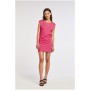 Cafe Noir MINIDRESS CON BOTTONI E STAMPA LOGO - C7JT0097
