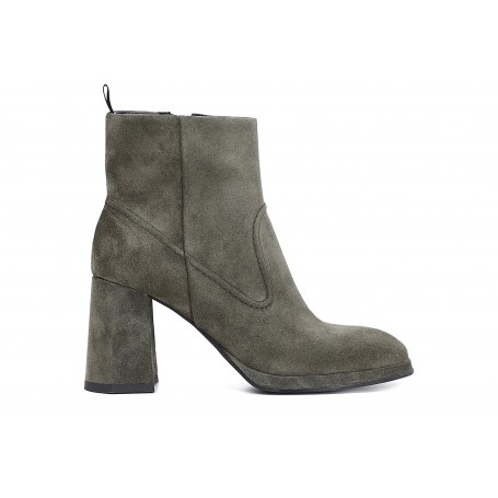 Cafe Noir TRONCHETTO IN PELLE SCAMOSCIATA CON CUCITURA ORNAMENTALE - C1LA6120