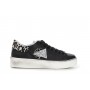 Cafe Noir SNEAKERS IN PELLE CON DETTAGLI MACULATIE GLITTER - C1XB1006