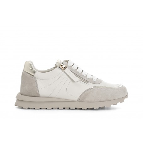 Cafe Noir SNEAKERS IN PELLE CON CERNIERA - C1XE1012