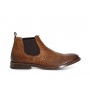 Cafe Noir TRONCHETTO CON ELASTICI INTRECCIATO IN PELLE - C1RM1130