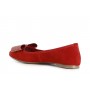 Cafe Noir BALLERINA  IN PELLE SCAMOSCIATA CON FIOCCO IN MICROSTRASS - C1EH5004