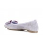 Cafe Noir BALLERINA  IN PELLE SCAMOSCIATA CON FIOCCO IN MICROSTRASS - C1EH5004
