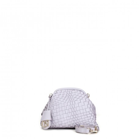 Cafe Noir POCHETTE CON INTRECCIO IRREGOLARE E ACCESSORIO CN PENDENTE - C3WI0403