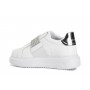 Cafe Noir SNEAKERS IN PELLE CON ACCESSORIO STRASSE ELASTICI - C1DE1003