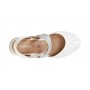 Cafe Noir SCARPE APERTE DIETRO IN TESSUTO PAILLETTES SU ZEPPA CORDA - C1HH9230