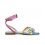 Cafe Noir SANDALI IN METALLIZZATO MULTICOLOR - C1XV9906