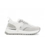 Cafe Noir SNEAKERS ALLACCIATA IN PELLE SCAMOSCIATAE TESSUTO MESH - C1DL9110