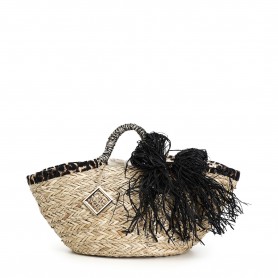 Cafe Noir BORSA SHOPPING CON FIOCCO PAGLIA - C3VC0001