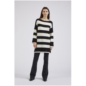 Cafe Noir ABITO IN MAGLIA RIGATO - C7JM0153