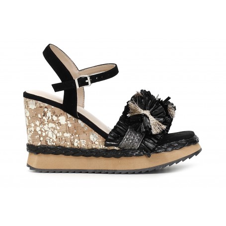 Cafe Noir SANDALO ZEPPA RAFFIA - C1HA9140