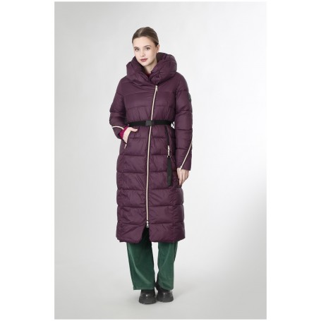Cafe Noir PIUMINO CON CINTURA ELASTICA E COLLO AVVOLGENTE - C7JN0047