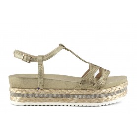 Cafe Noir SANDALO MODELLO "T" CON MICROSTRASS - GHC913