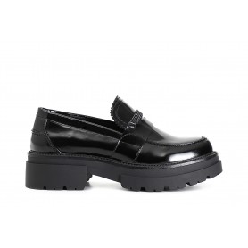 Cafe Noir MOCASSINO IN SIMILPELLE SPAZZOLATA CON RIPORTO STRASS - C1EC9460