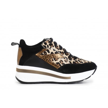 Cafe Noir SNEAKER IN PELLE PATCHWORK - C1DN1002