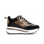 Cafe Noir SNEAKER IN PELLE PATCHWORK - C1DN1002
