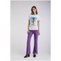 Cafe Noir TSHIRT MANICA CORTA STAMPA CAT NOIR SCIATORE - C7JT0141
