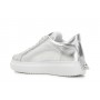 Cafe Noir SNEAKERS IN PELLE METALLIZZATA CON STELLA - C1DE2580