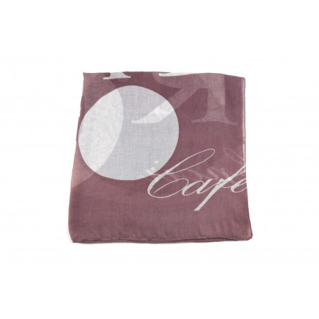 Cafe Noir FOULARD STAMPA SCRITTE CAFENOIR - MJU909