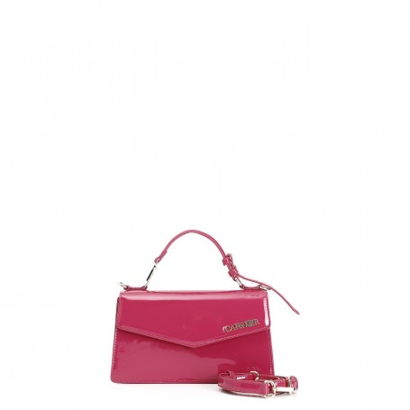 Cafe Noir BORSA A SPALLA EFFETTO VERNICE CON ACCESSORIO CN CON STRASS - C3NI0501