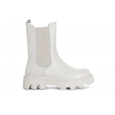 Cafe Noir TRONCHETTO IN PELLE CON ELASTICO - C1FD1302