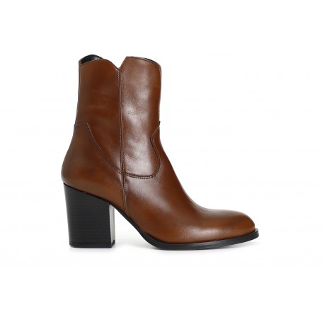 Cafe Noir TRONCHETTO IN PELLE CON ELASTICO - C1LE1003