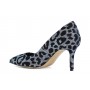 Cafe Noir DECOLLETE IN TESSUTO GLITTER LEOPARDO - C1XF9010