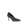 Cafe Noir DECOLLETE IN TESSUTO GLITTER LEOPARDO - C1XF9010