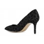 Cafe Noir DECOLLETE IN TESSUTO GLITTER LEOPARDO - C1XF9010