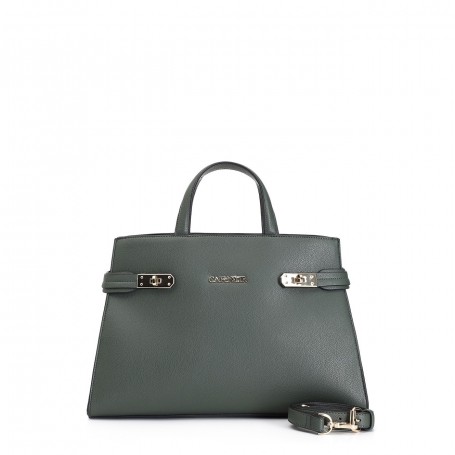 Cafe Noir TOTE IN MATERIALE EFFETTO BOTTALATO E CHIUSURE IN METALLO - C3WF0501