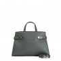 Cafe Noir TOTE IN MATERIALE EFFETTO BOTTALATO E CHIUSURE IN METALLO - C3WF0501