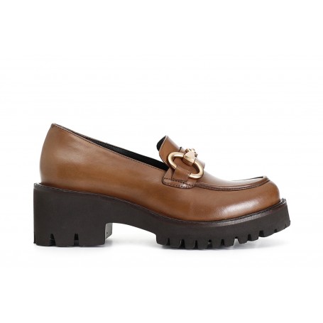 Cafe Noir MOCASSINO IN PELLE CON MORSETTO - C1XV1072
