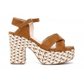 Cafe Noir SANDALO INCROCIO IN MICROFIBRA - C1XK9301