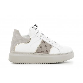 Cafe Noir SNEAKERS IN PELLE CON BANDA LATERLAE - C1DE1570