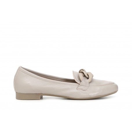 Cafe Noir MOCASSINI IN PELLE CON CATENA - C1EG1000