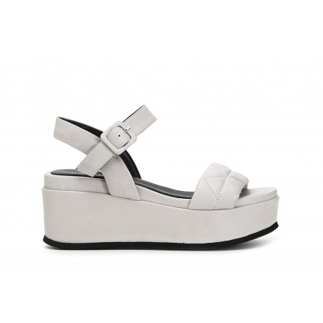 Cafe Noir SANDALO ZEPPA IN PELLE CON IMBOTTITURA - C1HC1220