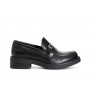 Cafe Noir MOCASSINO IN SIMILPELLE SPAZZOLATA CON FIBBIA - C1EA9003