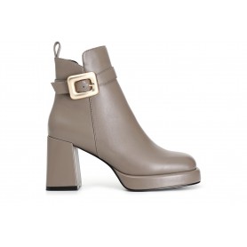 Cafe Noir TRONCHETTO IN PELLE CON FIBBIA - C1LD1050