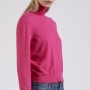 Cafe Noir MAGLIONE COLLO ALTO CON CRESPE ALLE SPALLE - C7JM0151