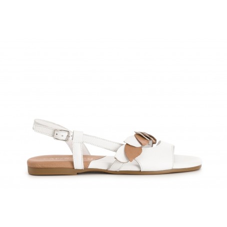 Cafe Noir SANDALO IN PELLE ASIMMETRICO - C1GG1005