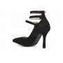Cafe Noir DECOLLETTE IN PELLE SCAMOSCIATACON LACCIALLA CAVIGLIA - C1NA5004