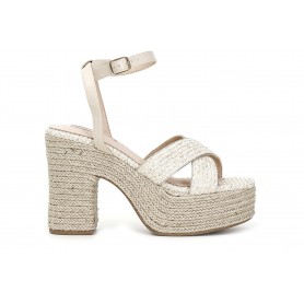 Cafe Noir SANDALO INCROCIO IN PAGLIA - C1XK9903