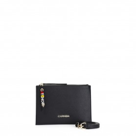 Cafe Noir POCHETTE IN SAFFIANO CON TIRALAMPO CON LETTERINE PERSONALIZZATE - C3BD0503