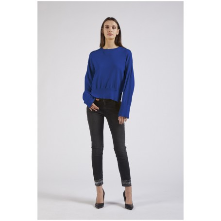 Cafe Noir MAGLIA DRITTA GIROCOLLO - C7JM0148