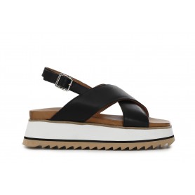 Cafe Noir SANDALO INCROCIO IN PELLE - C1XJ1951