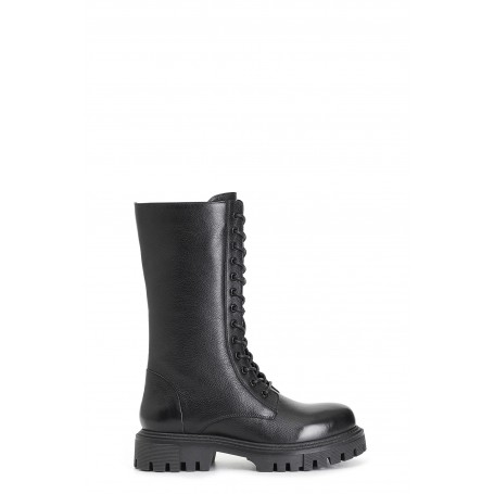 Cafe Noir STIVALETTO 3/4 IN PELLE CON LACCI - C1XV1098