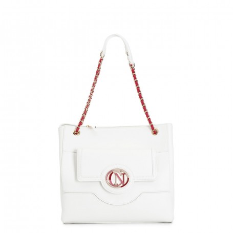 Cafe Noir SHOPPING CON ACCESSORIO SMALTATO OVALE E CATENA INFILATA - C3TA0601